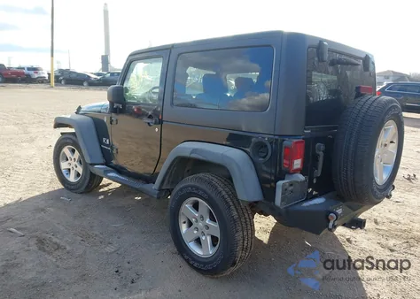 2007 Jeep Wrangler X z USA, uszkodzony, nr VIN 1J4FA24127L134887